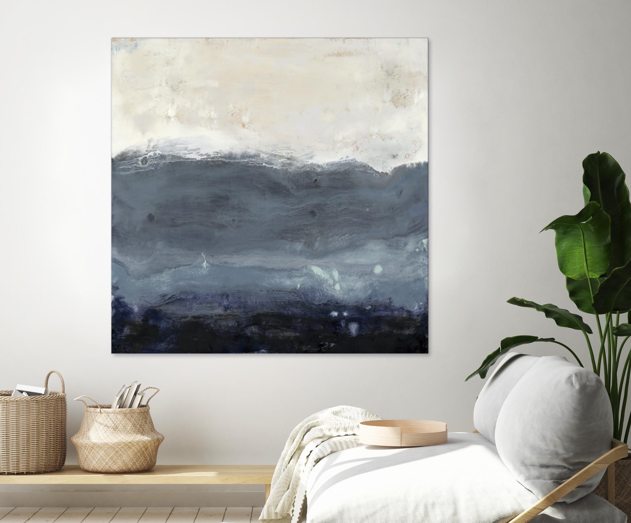 The Storm by Laura VanHorne on GIANT ART - white abstract