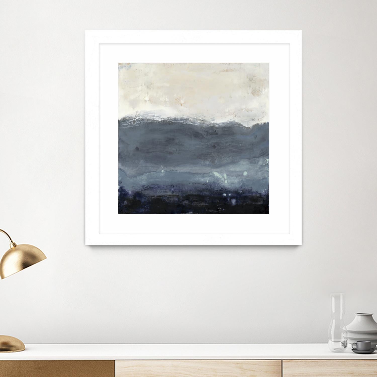 The Storm by Laura VanHorne on GIANT ART - white abstract
