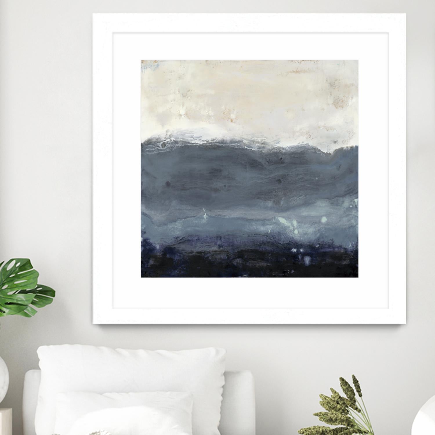 The Storm by Laura VanHorne on GIANT ART - white abstract