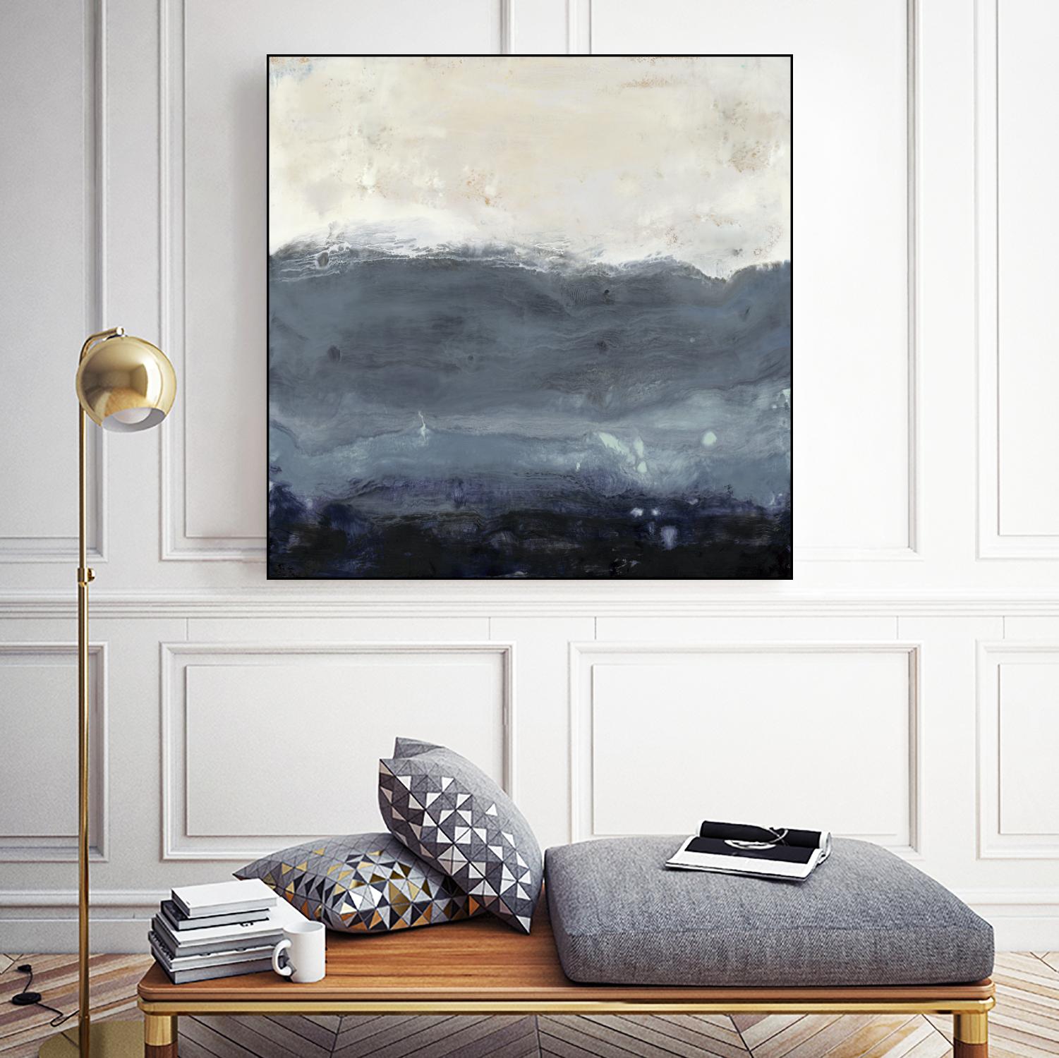 The Storm by Laura VanHorne on GIANT ART - white abstract