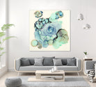 Blue Rose by Laura VanHorne on GIANT ART - blue contemporary