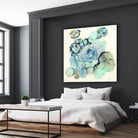 Blue Rose by Laura VanHorne on GIANT ART - blue contemporary