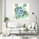 Blue Rose by Laura VanHorne on GIANT ART - blue contemporary