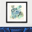 Blue Rose by Laura VanHorne on GIANT ART - blue contemporary