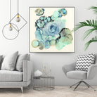 Blue Rose by Laura VanHorne on GIANT ART - blue contemporary