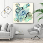Blue Rose by Laura VanHorne on GIANT ART - blue contemporary