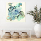 Blue Rose by Laura VanHorne on GIANT ART - blue contemporary