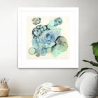 Blue Rose by Laura VanHorne on GIANT ART - blue contemporary