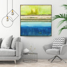 The Sailor by Laura VanHorne on GIANT ART - green abstract