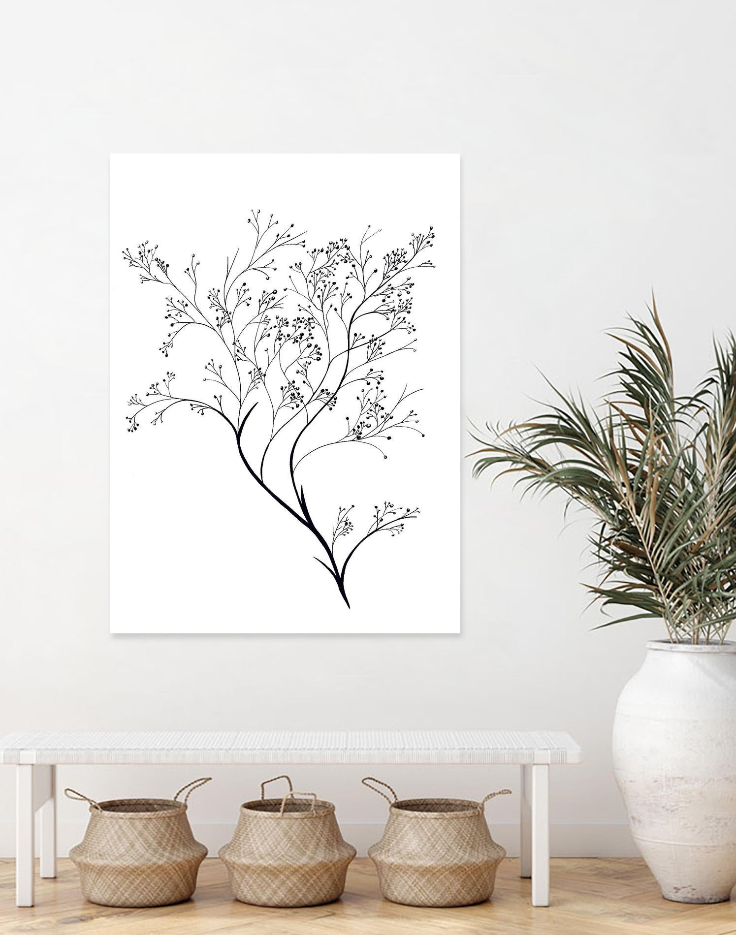 Airy Blooms II by Kayleigh Wold on GIANT ART - florals