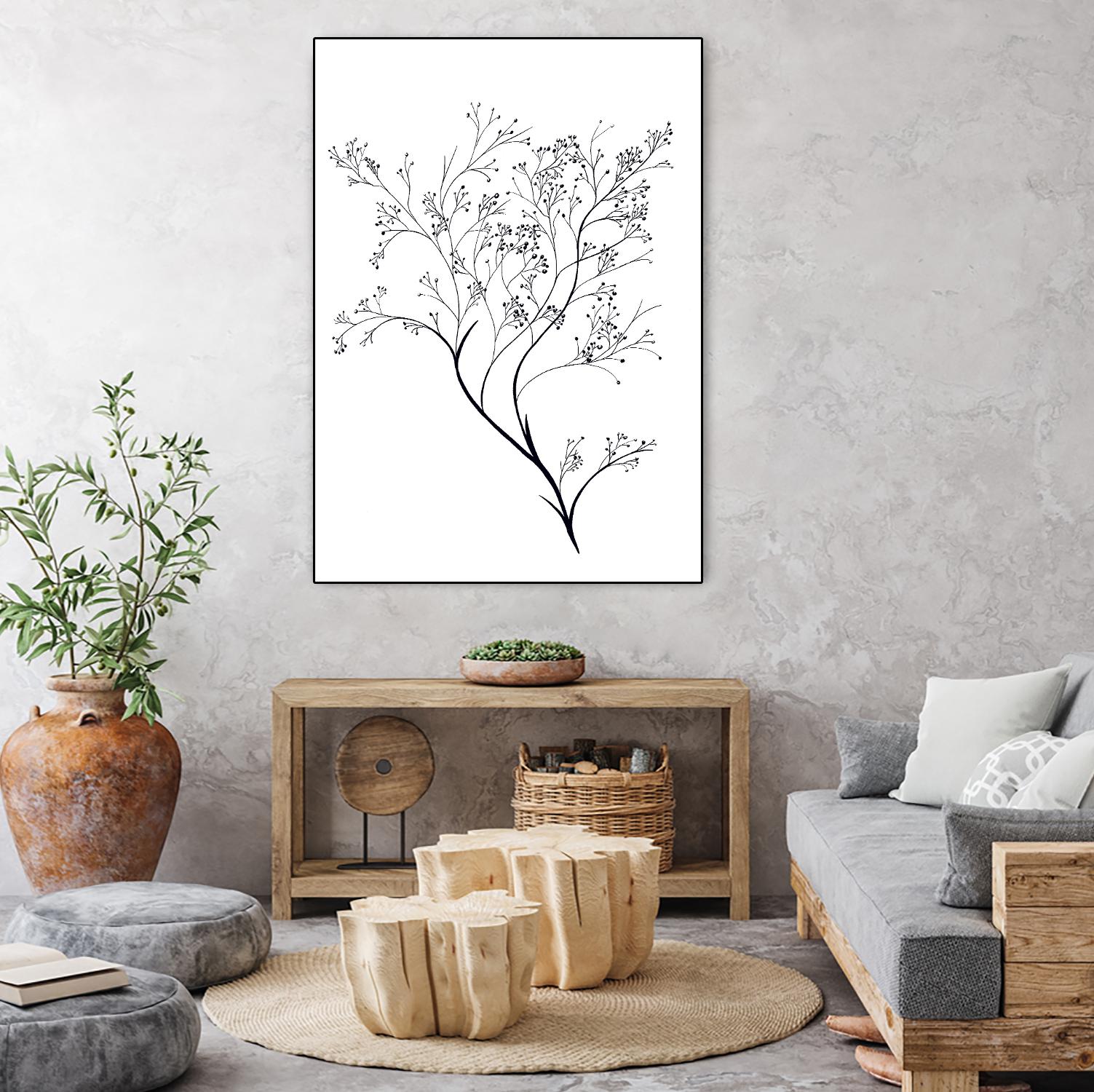 Airy Blooms II by Kayleigh Wold on GIANT ART - florals