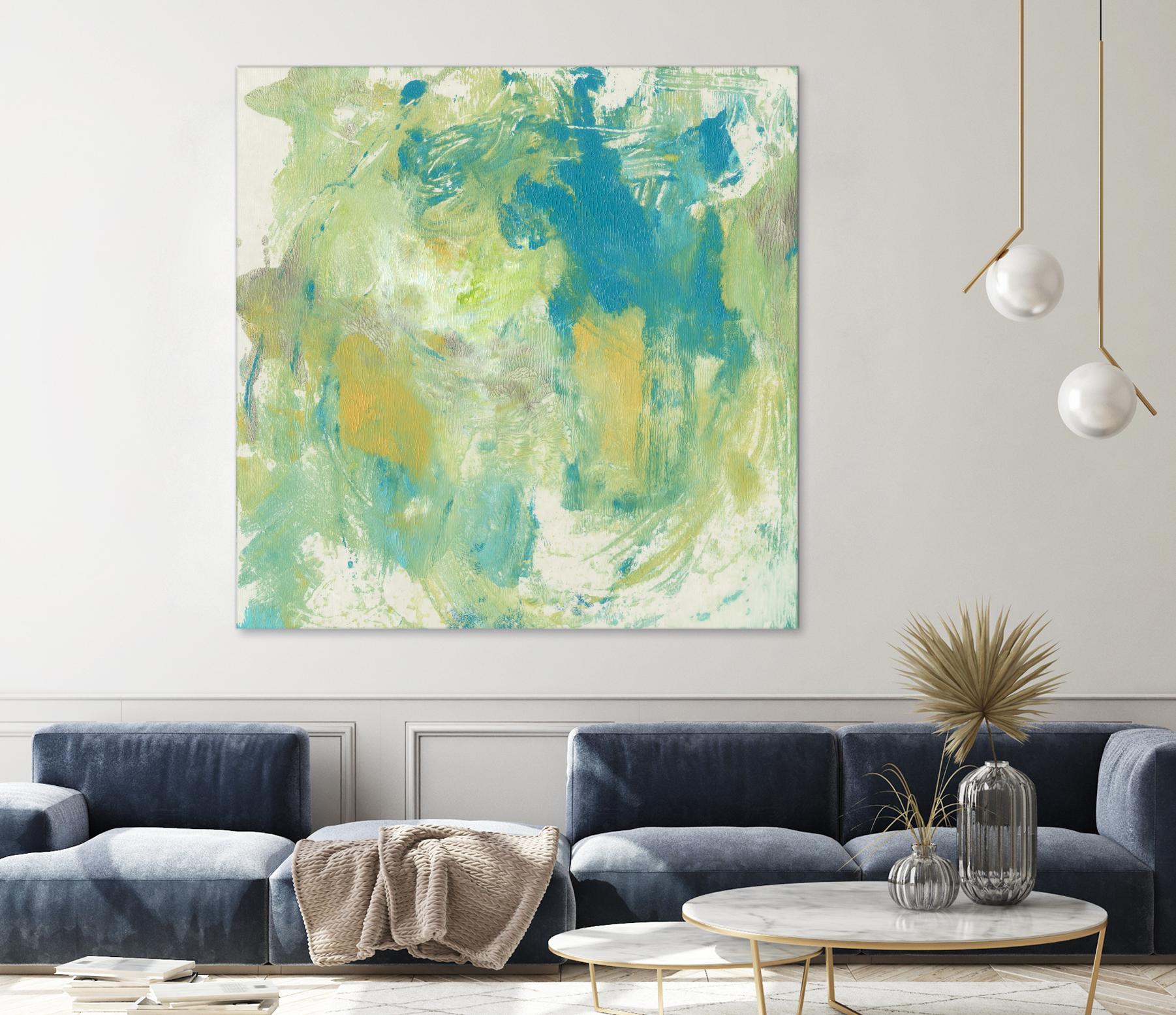 World Wind I by Tim OToole on GIANT ART - green abstract