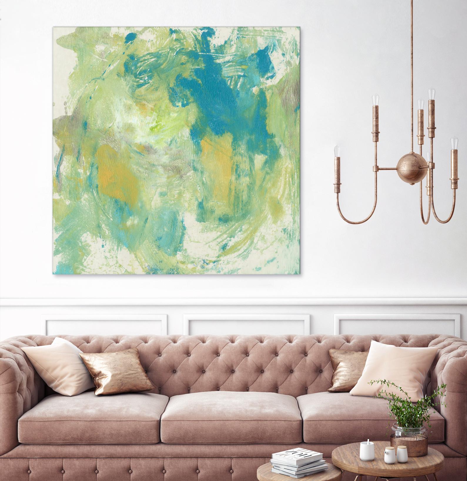 World Wind I by Tim OToole on GIANT ART - green abstract