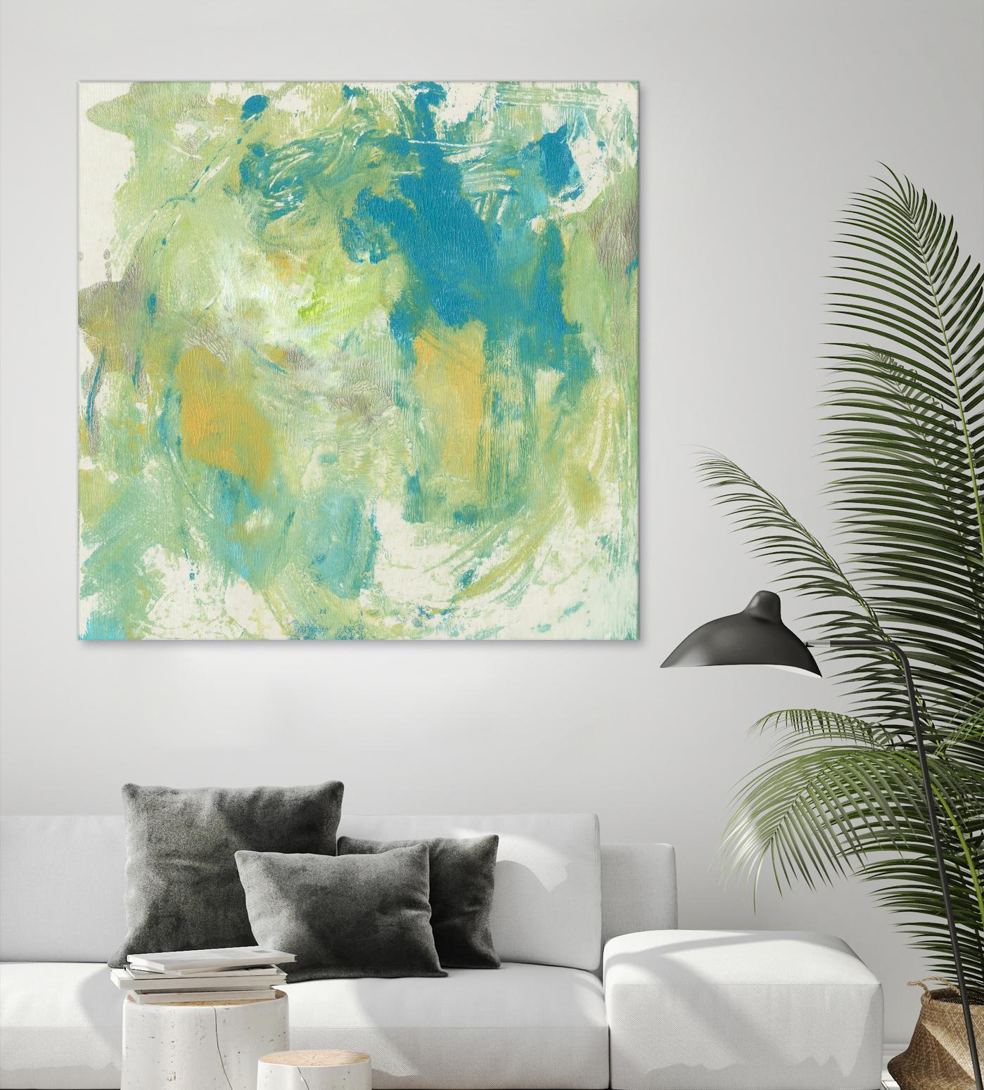 World Wind I by Tim OToole on GIANT ART - green abstract