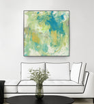 World Wind I by Tim OToole on GIANT ART - green abstract