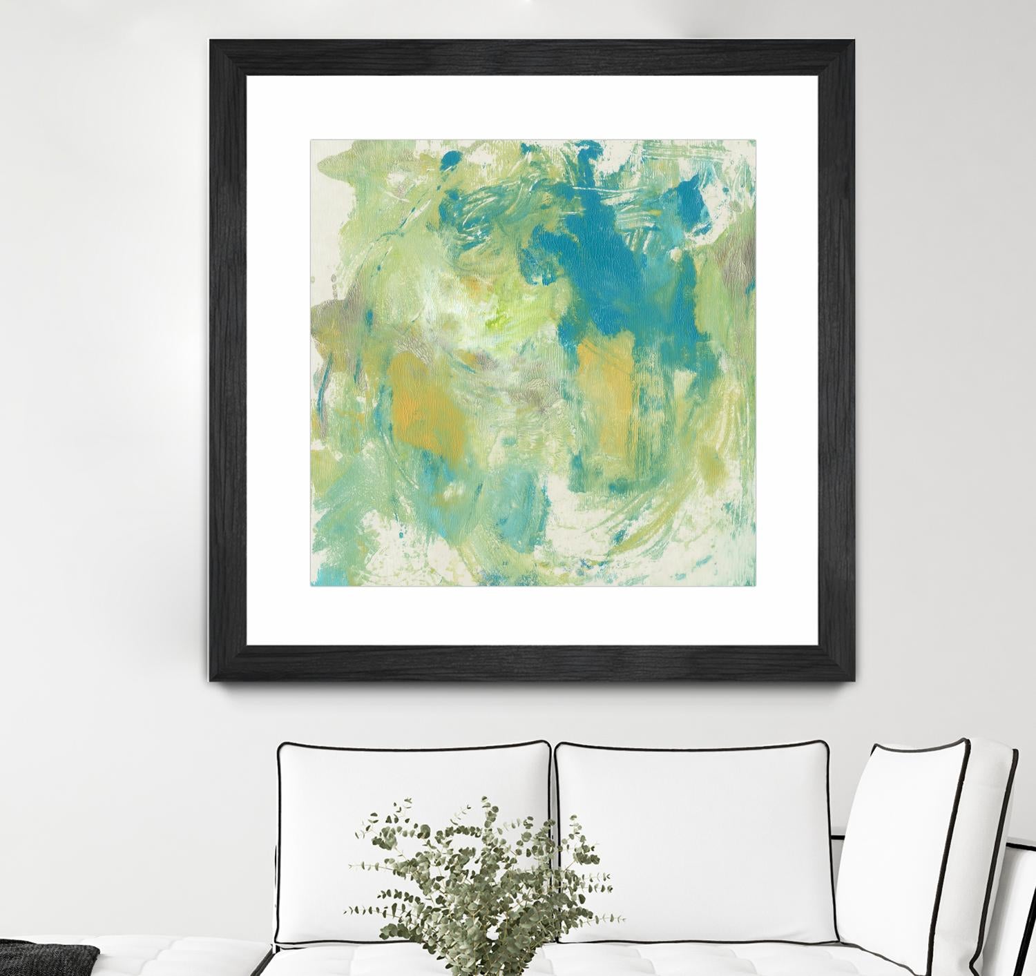 World Wind I by Tim OToole on GIANT ART - green abstract