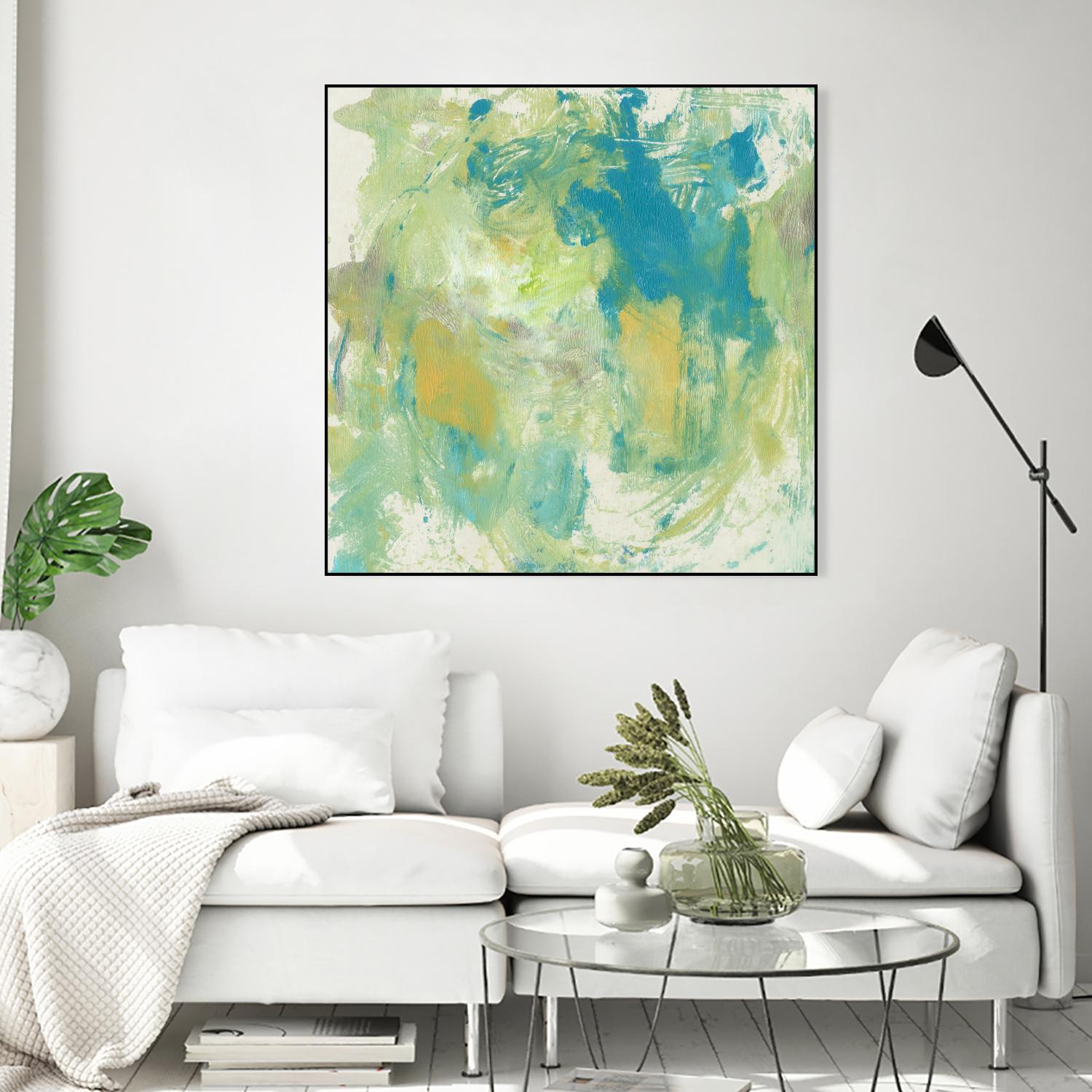 World Wind I by Tim OToole on GIANT ART - green abstract