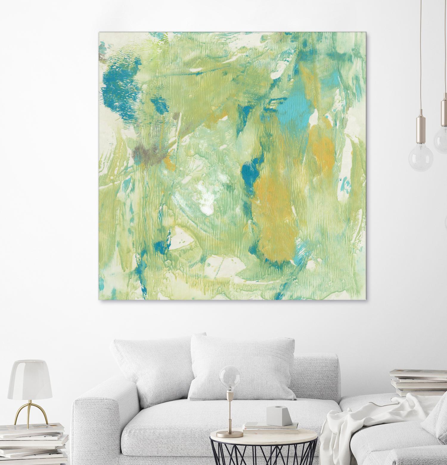 World Wind II by Tim OToole on GIANT ART - green abstract