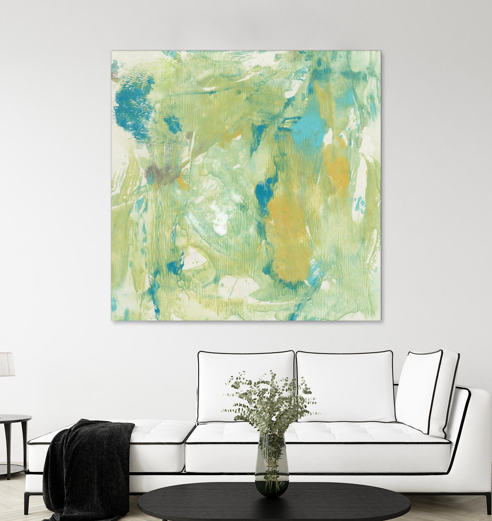 World Wind II by Tim OToole on GIANT ART - green abstract