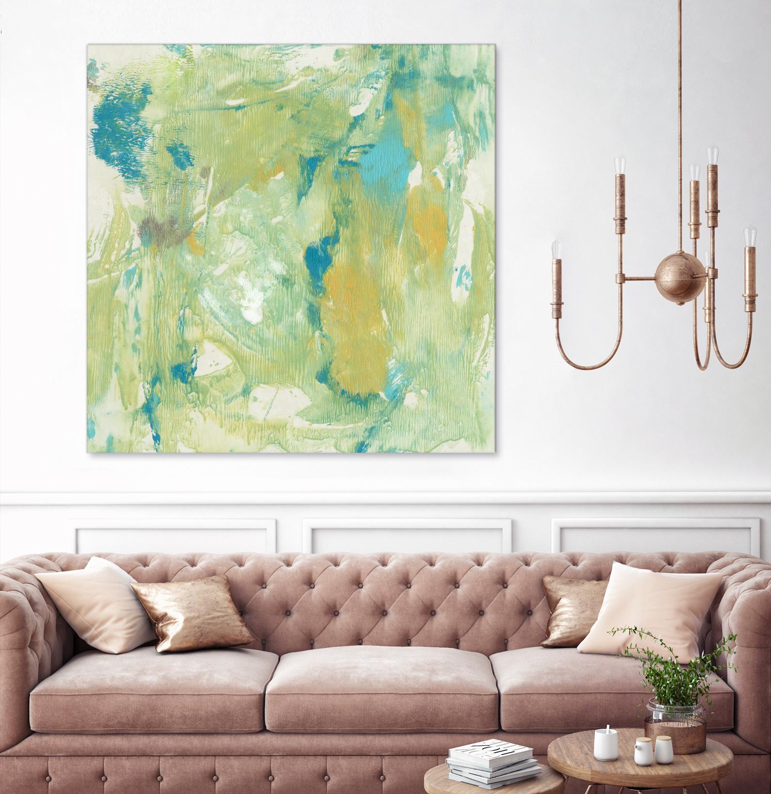 World Wind II by Tim OToole on GIANT ART - green abstract