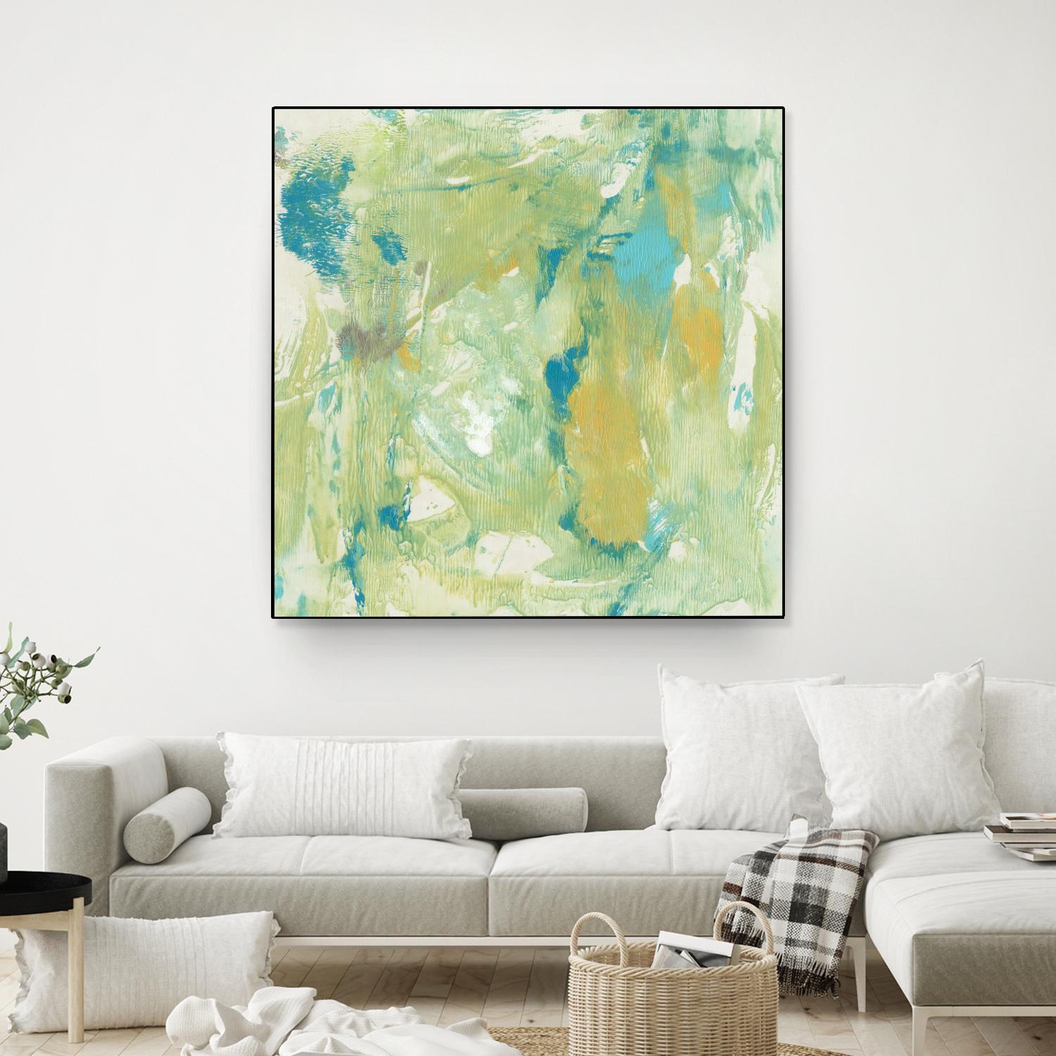 World Wind II by Tim OToole on GIANT ART - green abstract