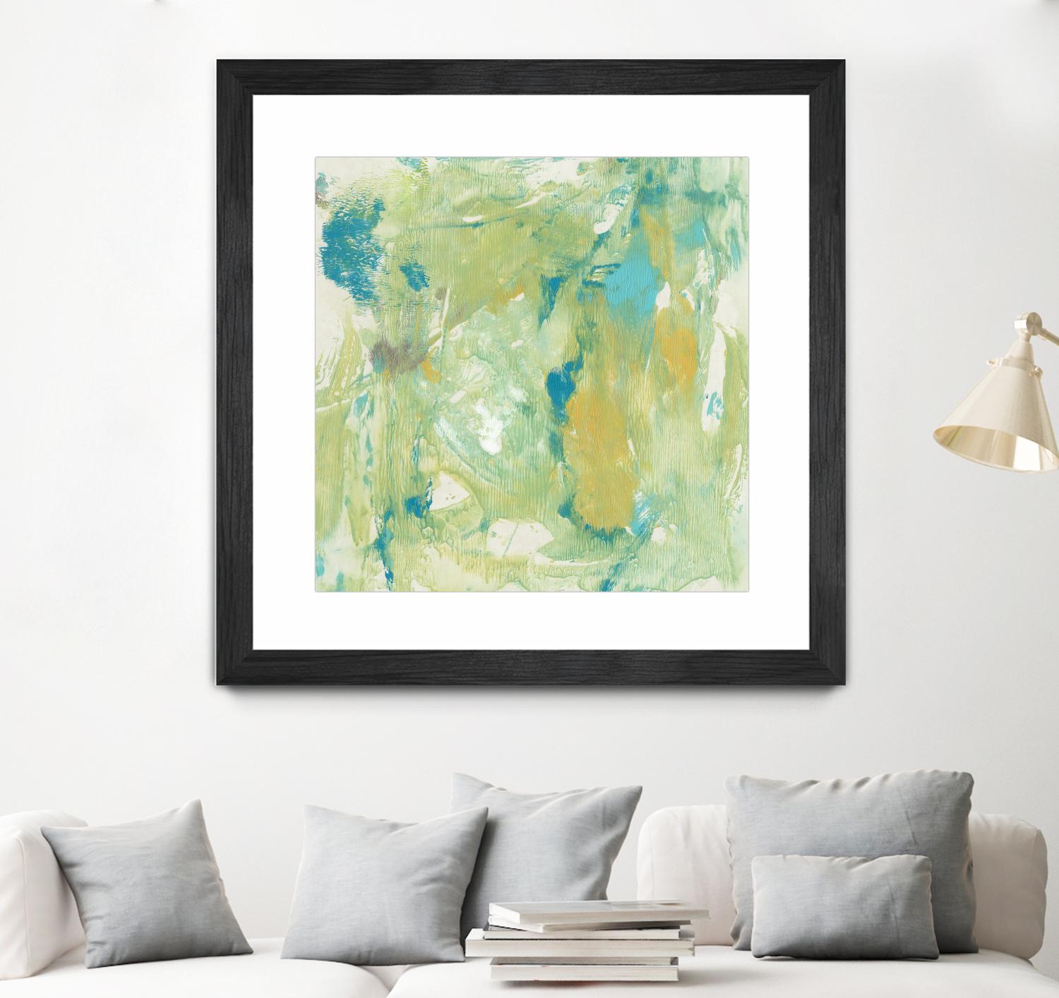 World Wind II by Tim OToole on GIANT ART - green abstract