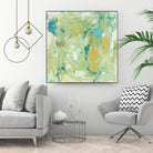 World Wind II by Tim OToole on GIANT ART - green abstract