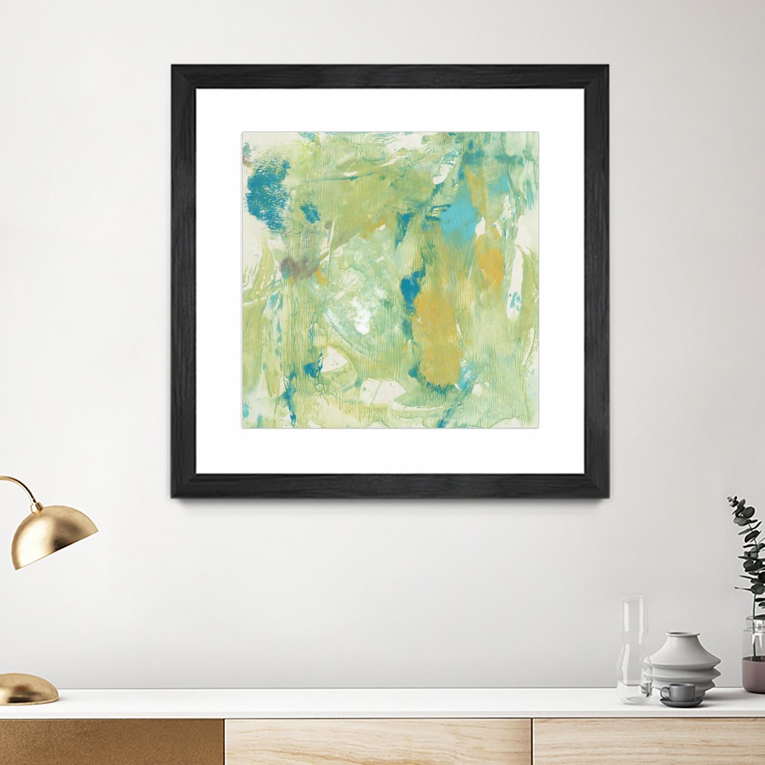 World Wind II by Tim OToole on GIANT ART - green abstract