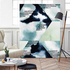 Blue Billow I by Grace Popp on GIANT ART - blue abstract