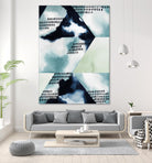 Blue Billow I by Grace Popp on GIANT ART - blue abstract