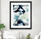 Blue Billow I by Grace Popp on GIANT ART - blue abstract