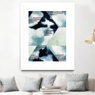 Blue Billow I by Grace Popp on GIANT ART - blue abstract