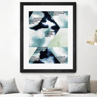 Blue Billow I by Grace Popp on GIANT ART - blue abstract