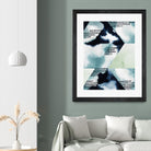 Blue Billow I by Grace Popp on GIANT ART - blue abstract