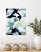 Blue Billow I by Grace Popp on GIANT ART - blue abstract