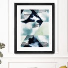 Blue Billow I by Grace Popp on GIANT ART - blue abstract