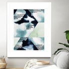 Blue Billow I by Grace Popp on GIANT ART - blue abstract