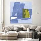 Istanbul #9 by Rob Delamater on GIANT ART - blue abstract