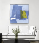 Istanbul #9 by Rob Delamater on GIANT ART - blue abstract