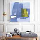 Istanbul #9 by Rob Delamater on GIANT ART - blue abstract