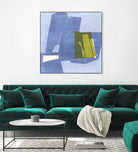 Istanbul #9 by Rob Delamater on GIANT ART - blue abstract