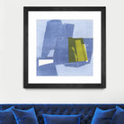Istanbul #9 by Rob Delamater on GIANT ART - blue abstract
