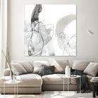 Monochrome Gestures III by June Erica Vess on GIANT ART - black abstract