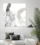 Monochrome Gestures III by June Erica Vess on GIANT ART - black abstract