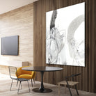 Monochrome Gestures III by June Erica Vess on GIANT ART - black abstract