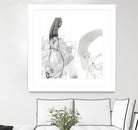 Monochrome Gestures III by June Erica Vess on GIANT ART - black abstract