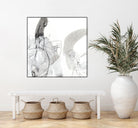 Monochrome Gestures III by June Erica Vess on GIANT ART - black abstract