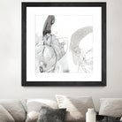 Monochrome Gestures III by June Erica Vess on GIANT ART - black abstract