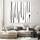 Monochrome Gestures IX by June Erica Vess on GIANT ART - black abstract