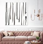 Monochrome Gestures IX by June Erica Vess on GIANT ART - black abstract